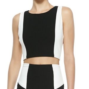 NWT Alice + Olivia Colorblock Top Size 4